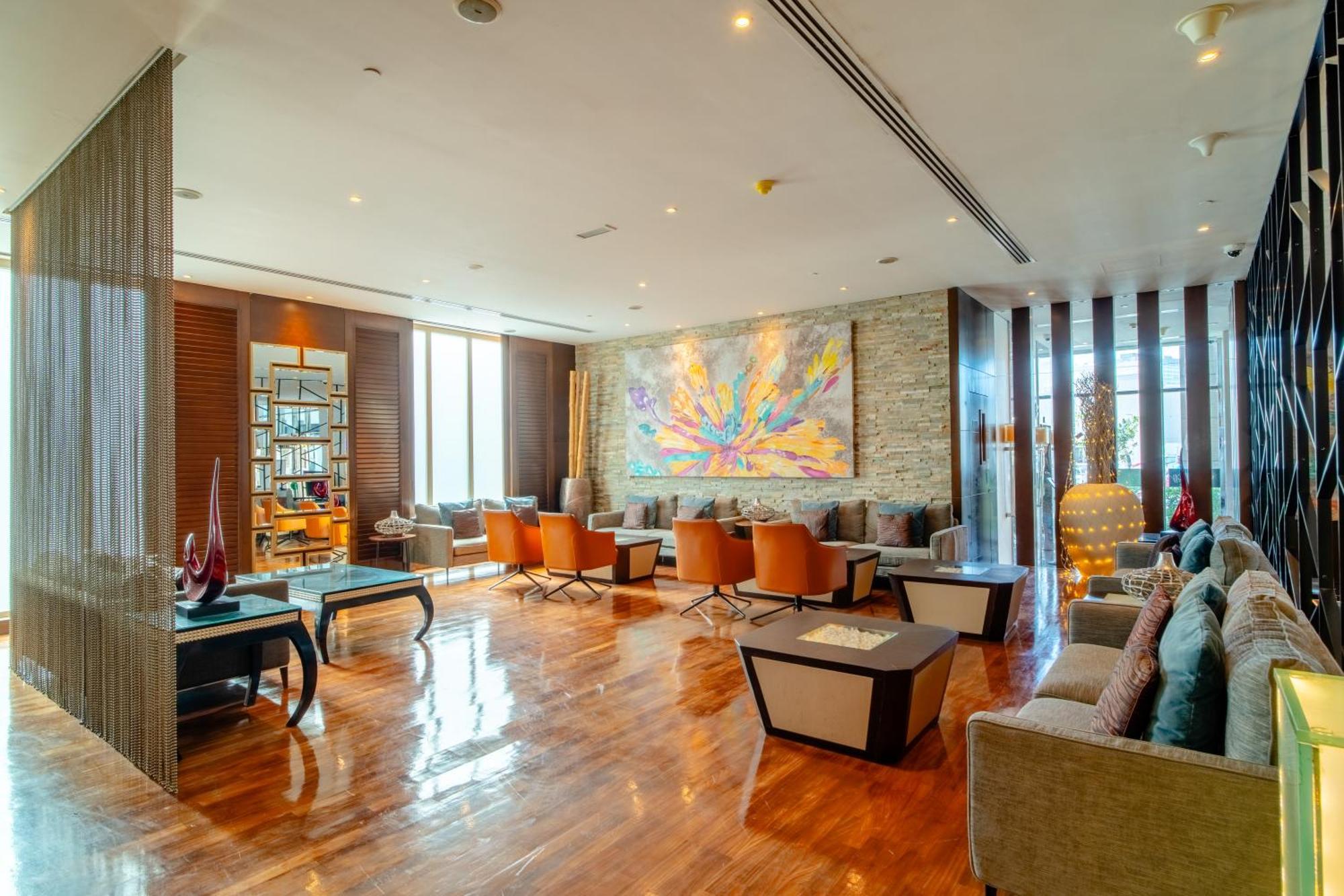 Asiana Hotel Dubaj Zewnętrze zdjęcie The lobby of the hotel